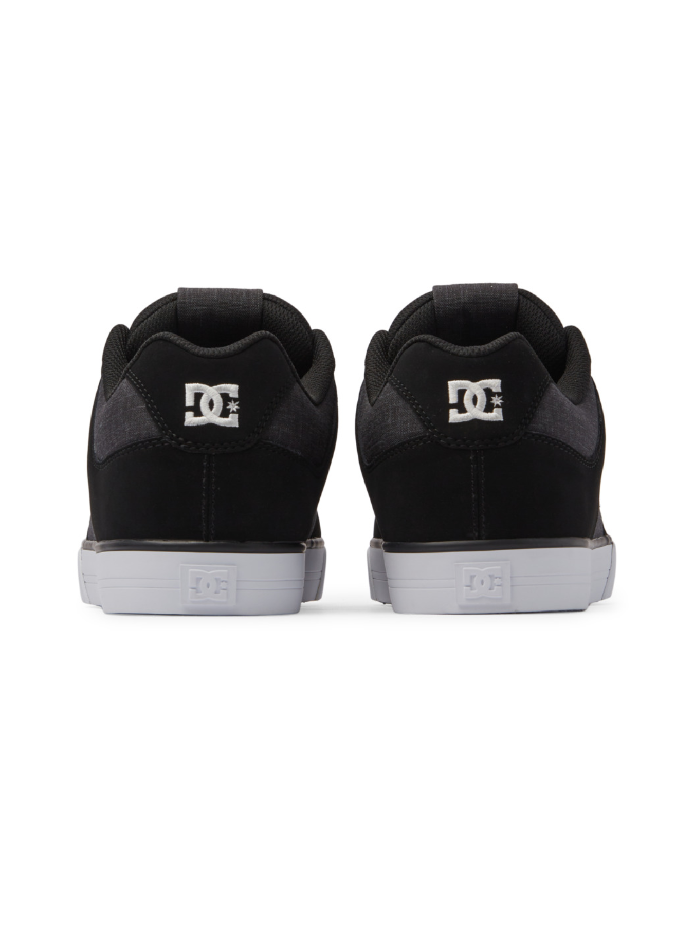 DC Shoes Pure Tênis - Preto/Branco/Battleship