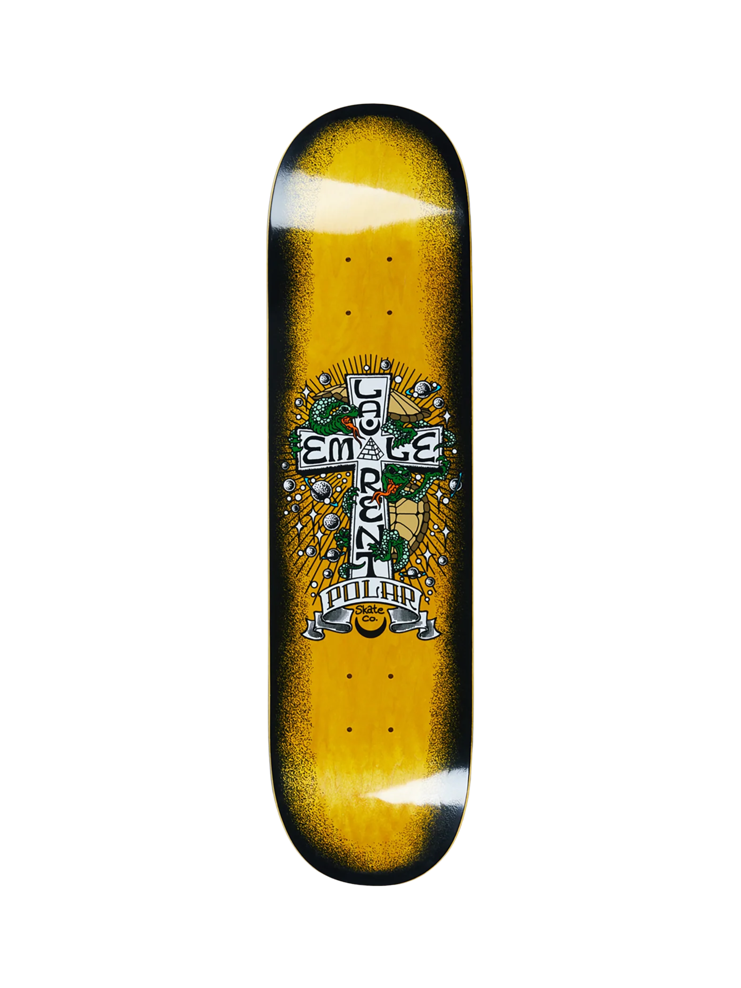 Polar Emile Laurent Turtle Town 8.25" Skateboard Deck