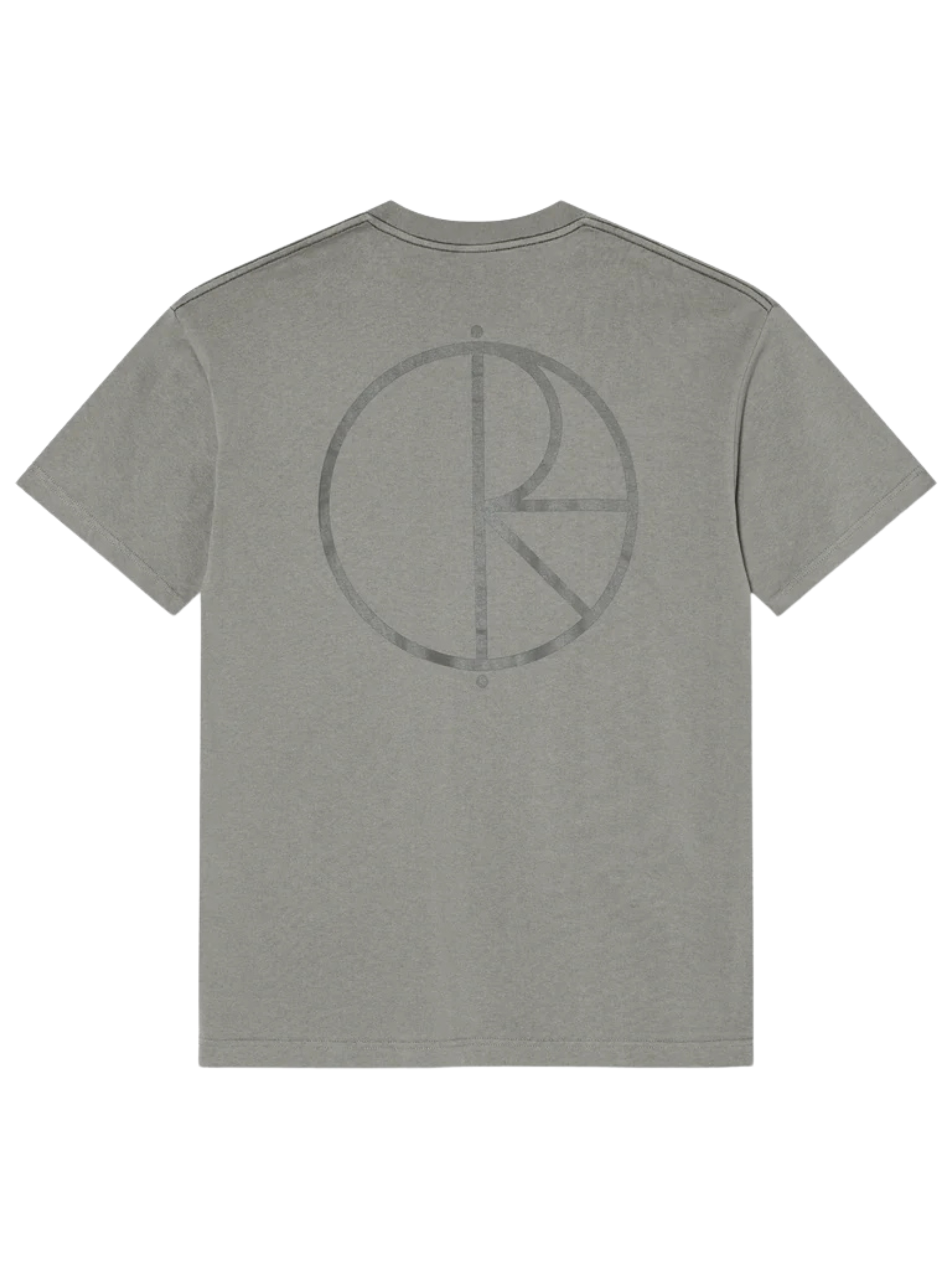Camiseta Polar Skate Co Contrast - Stroke Logo | Grey