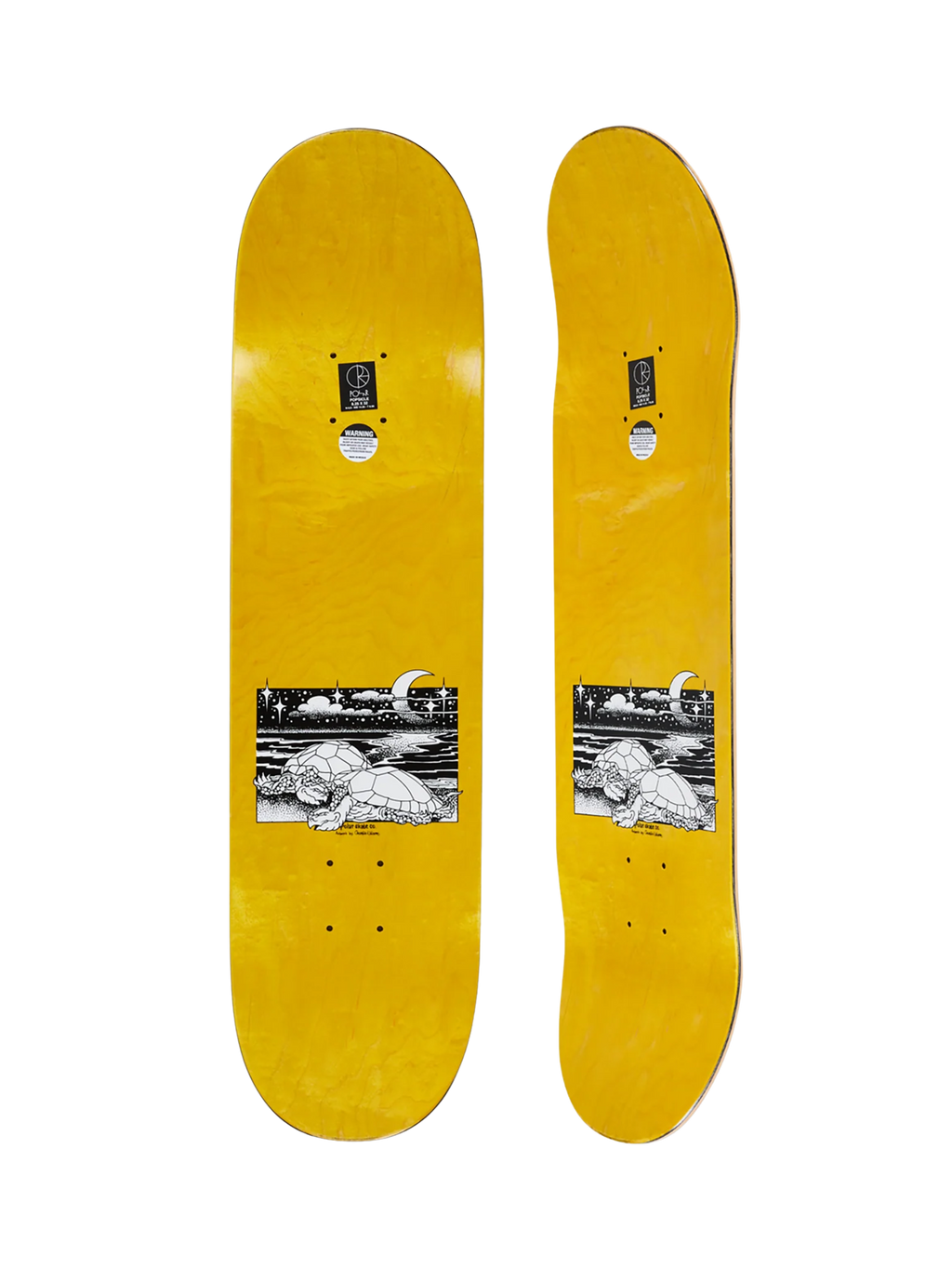 Polar Emile Laurent Turtle Town 8.25" Skateboard Deck