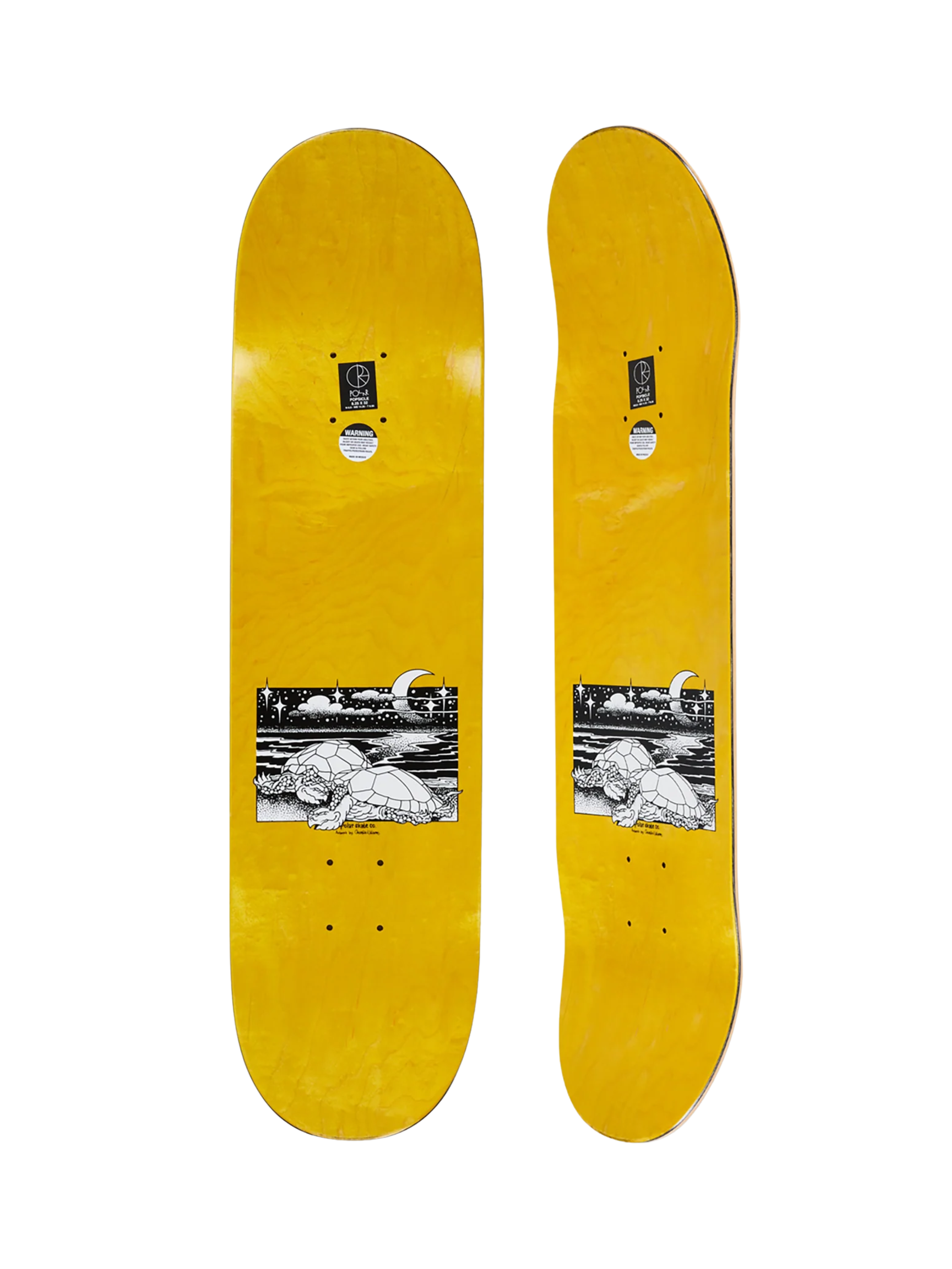 Polar Emile Laurent Turtle Town 8.25" Skateboard Deck