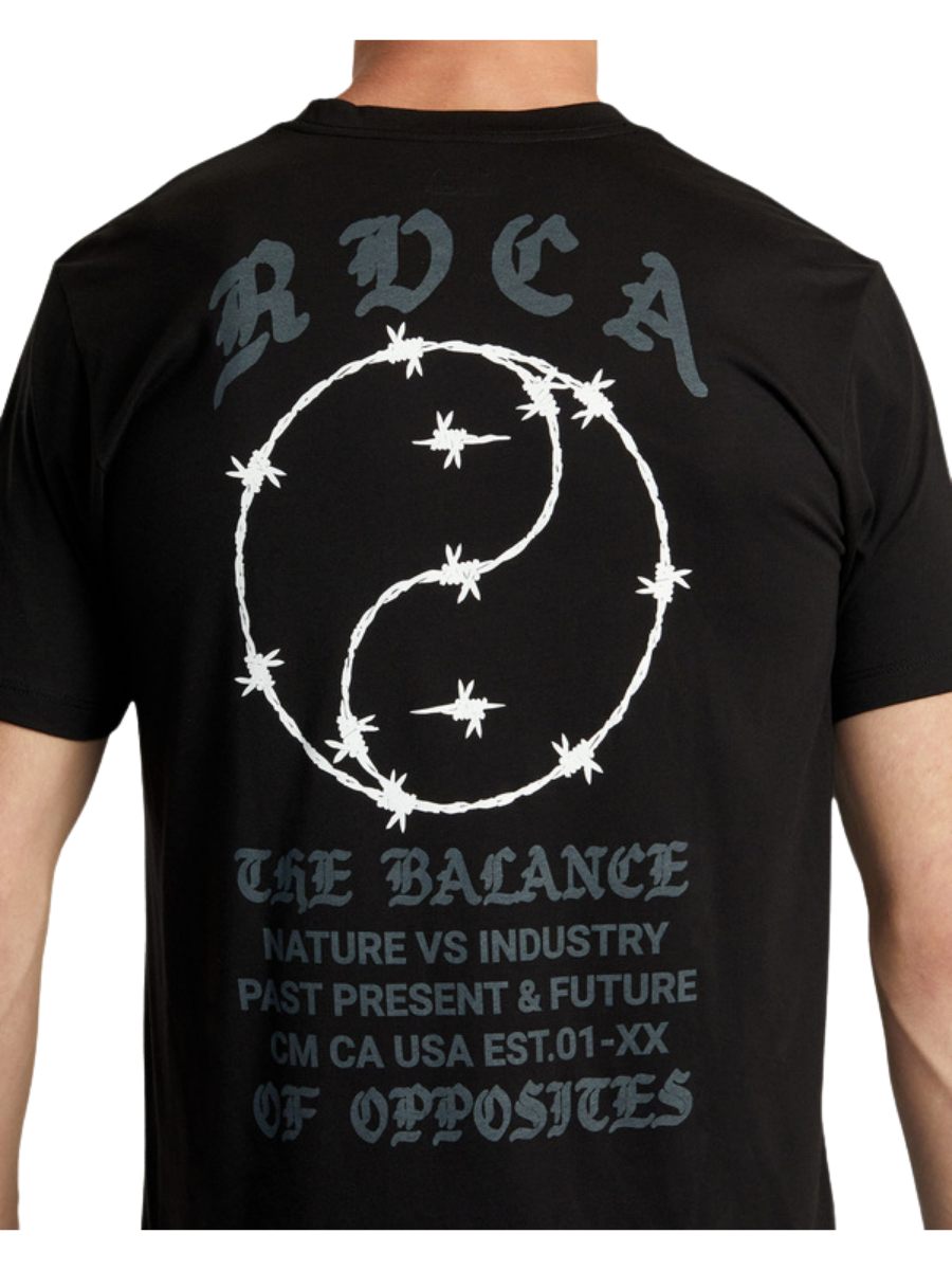 Camiseta RVCA VA Barb - Black