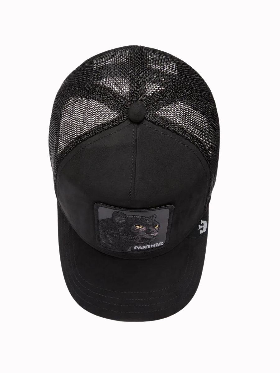 Goorin Bros The Wildleder Panther Trucker Cap – Schwarz