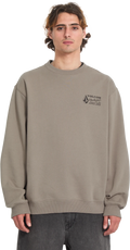 Volcom WORKWEAR CREW sudadera hombre | Brindle
