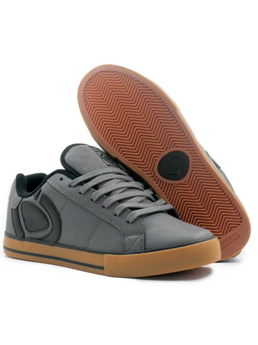 Chaussures de skate Circa 211 Vulc Bold - Gris/Noir/Gomme