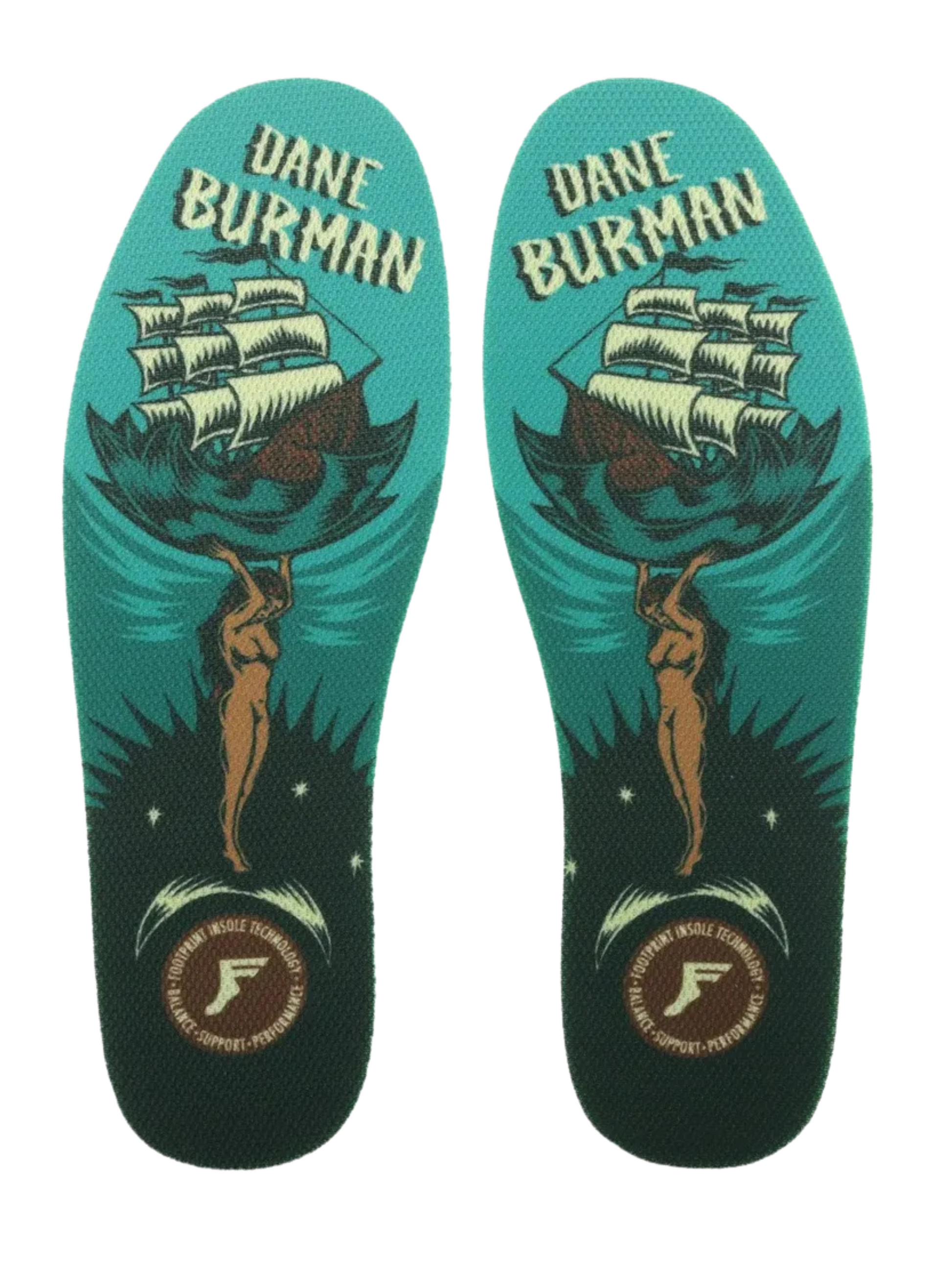 Plantillas Footprint King Foam Dane Burman Atlas 7 mm
