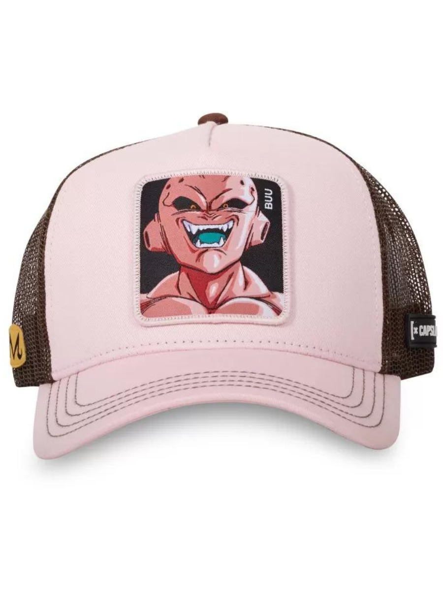 Capslab x Dragon Ball Z (BUU) Trucker Cap – Pink