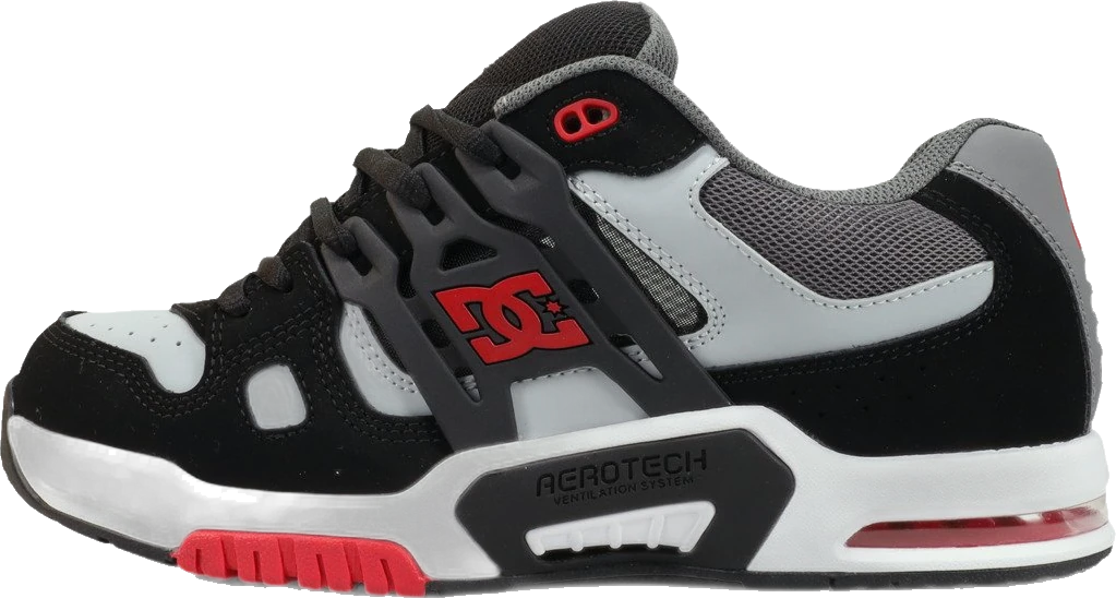 DC Shoes AT-2 calzado hombre detail 11 | Black/Grey/Red