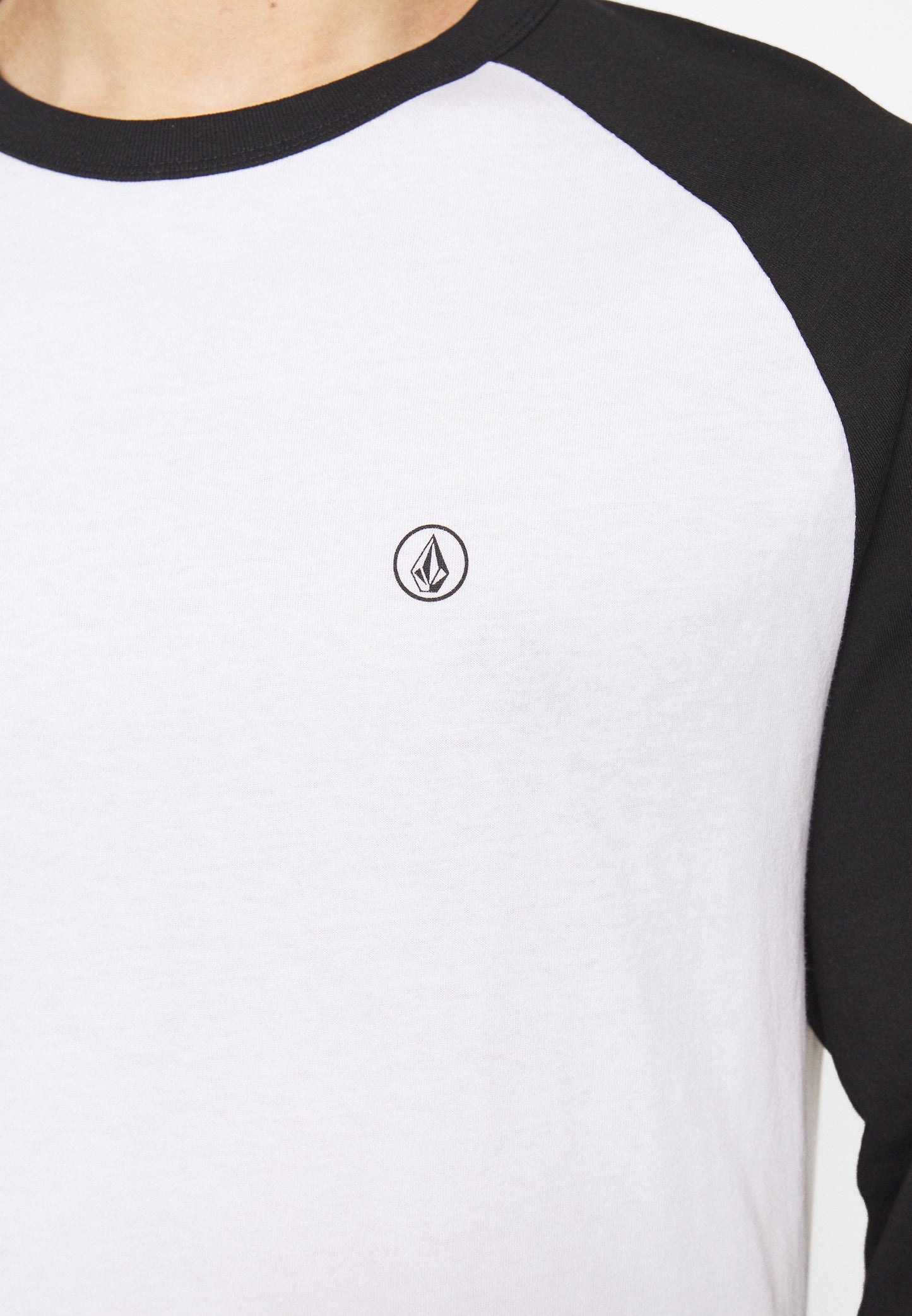 Volcom Pen Basic schwarzes Langarm-T-Shirt