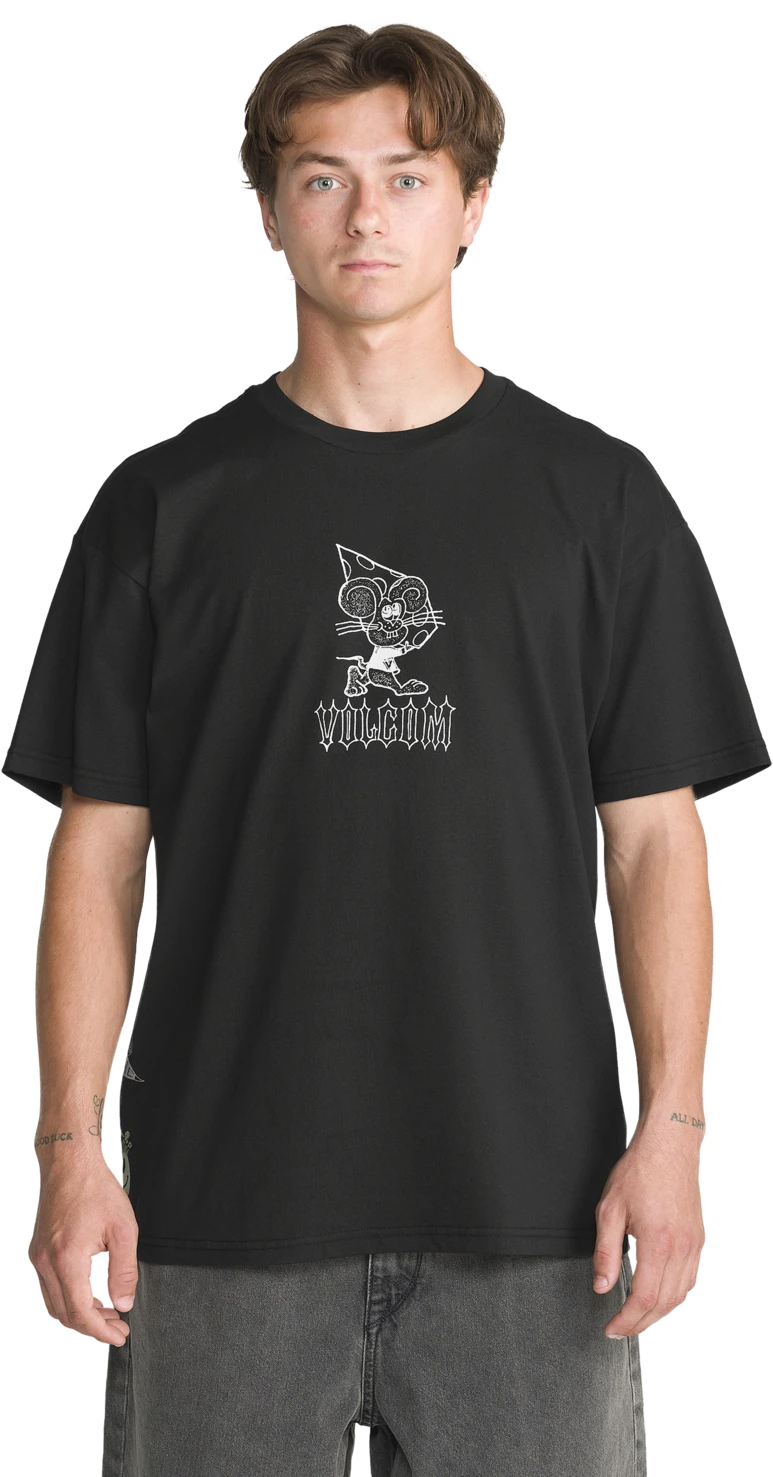 Volcom FA CASEY JONES SST camiseta manga corta hombre | Black