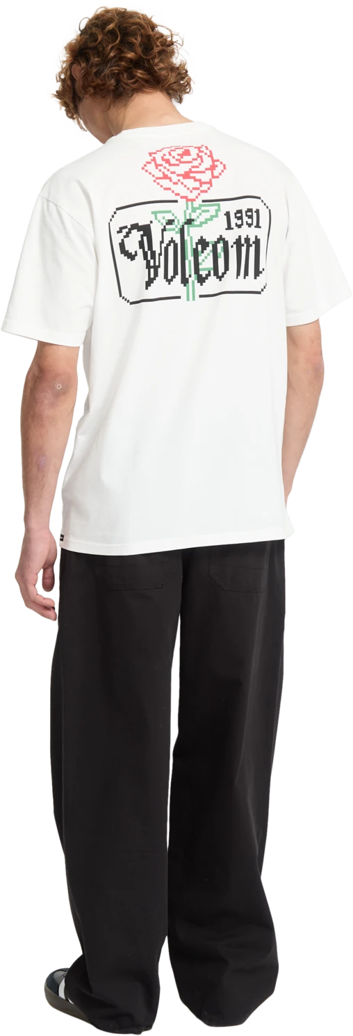 Volcom Pleasantry camiseta manga corta hombre detail 3 | OFF WHITE