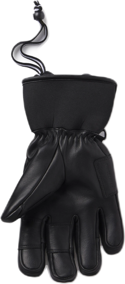 Whitespace LEATHER RIDING GLOVES guantes nieve | Black Onyx