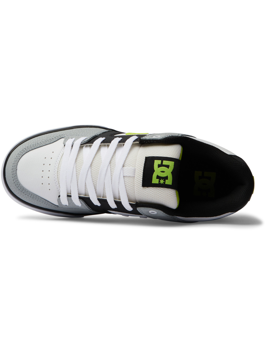 DC Shoes Pure Skateschuhe – Weiß/Limette