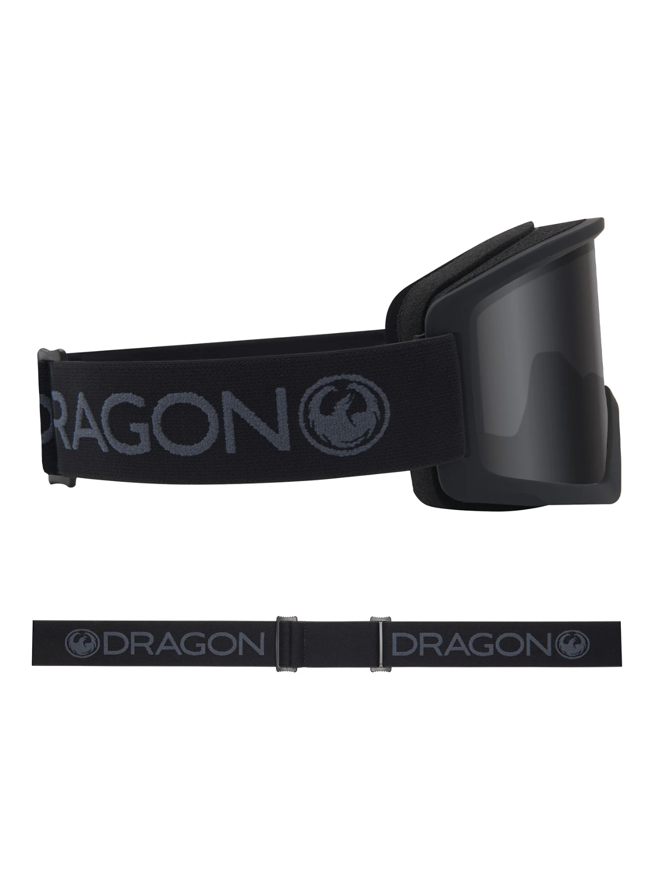 Gafas de ventisca Dragon DX3 L OTG - Blackout Lumalens Dark Smoke Lens