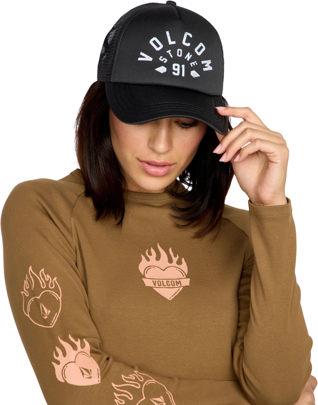 Volcom Into Paradise gorra mujer detail 4 | Vintage Black