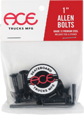Ace Ace Bolts - Allen tornillos de skate | Silver