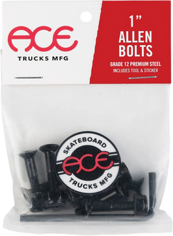 Ace Ace Bolts - Allen tornillos de skate | Silver
