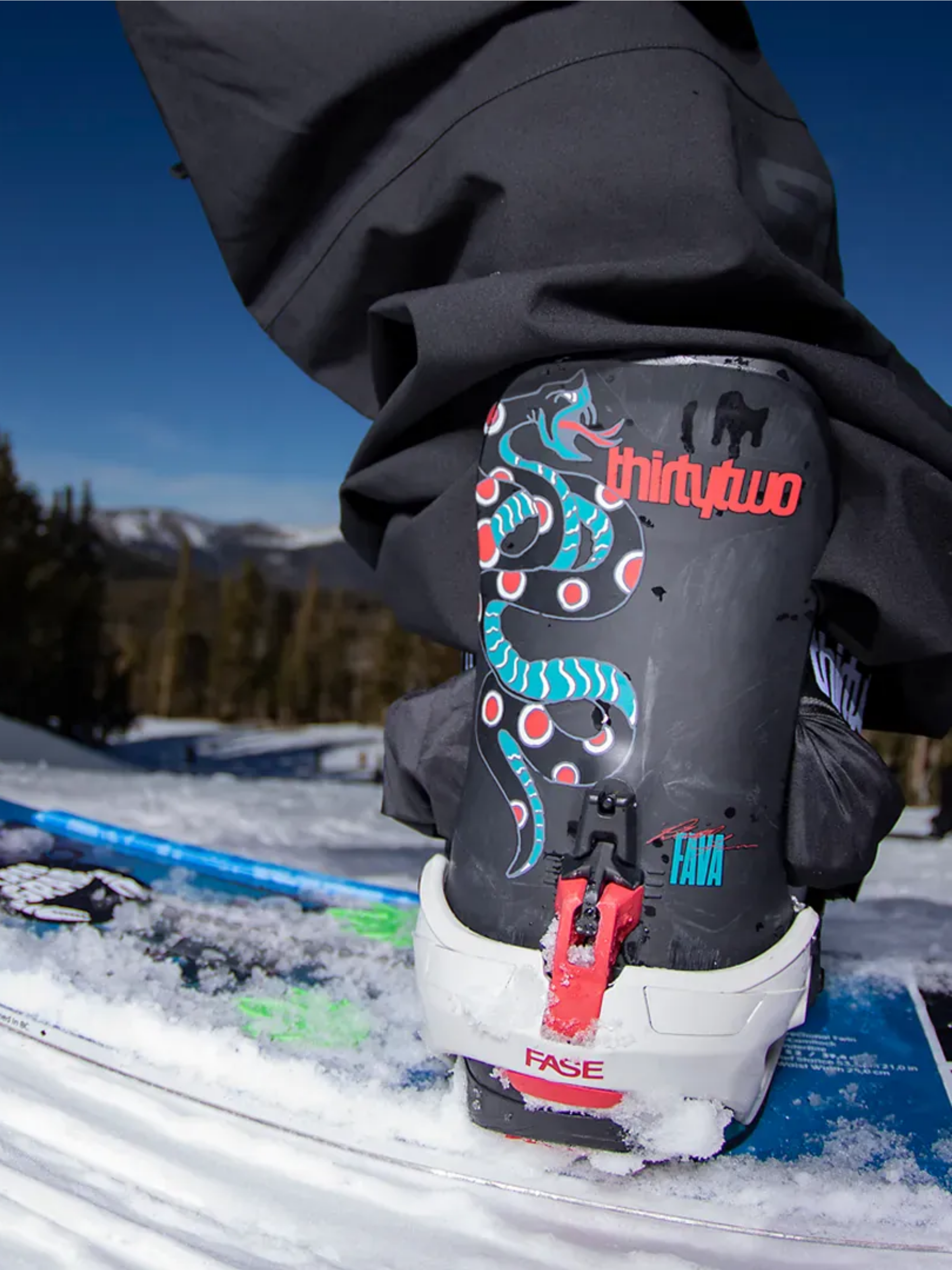 T32M Fase® X Pat Fava Snowboardbindungen