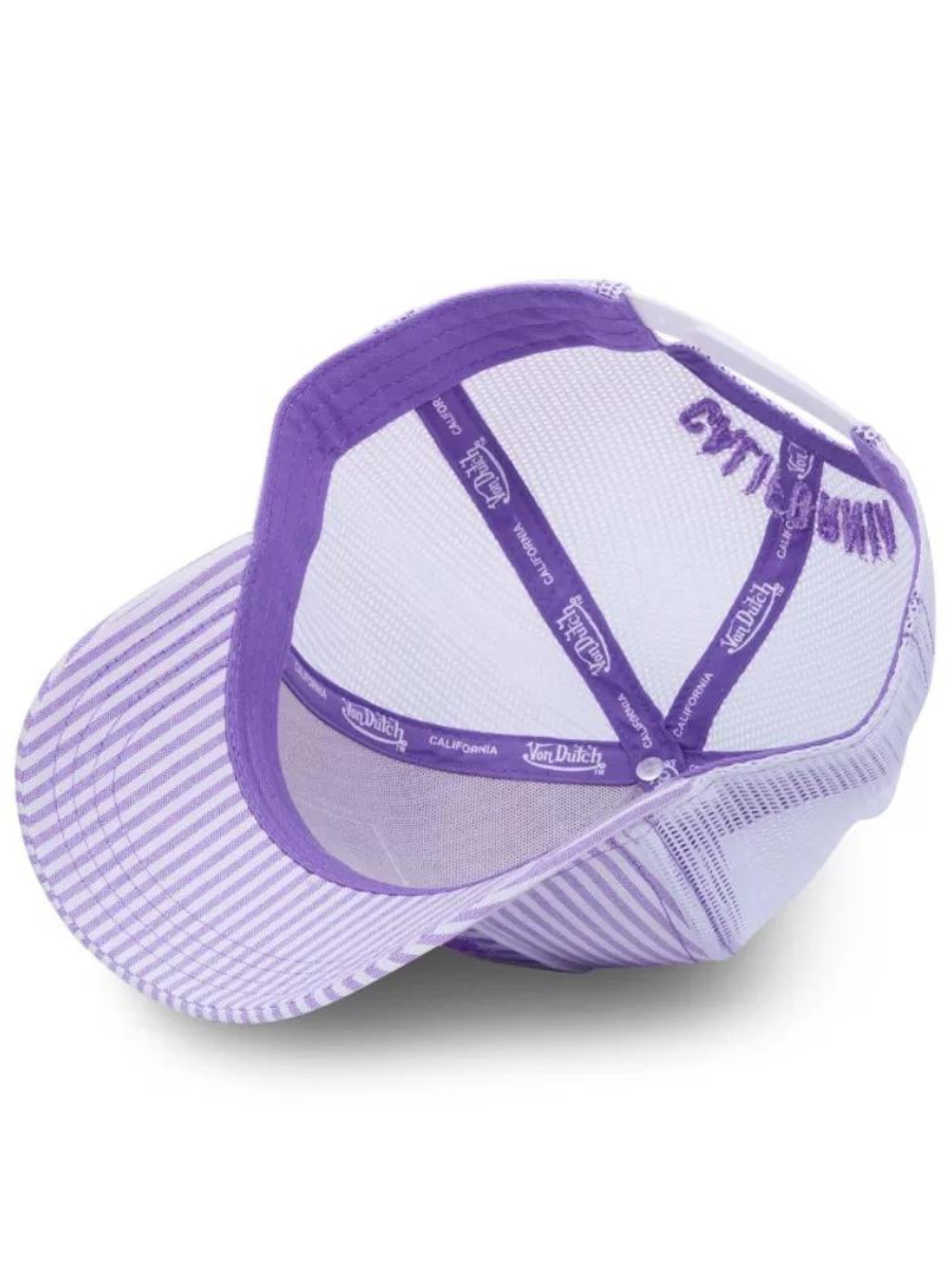 Von Dutch Flag Star Trucker Cap – Lila