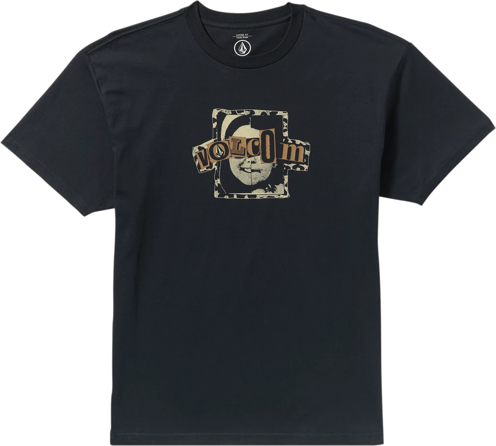 Volcom Sneer camiseta manga corta hombre detail 5 | Antique Black