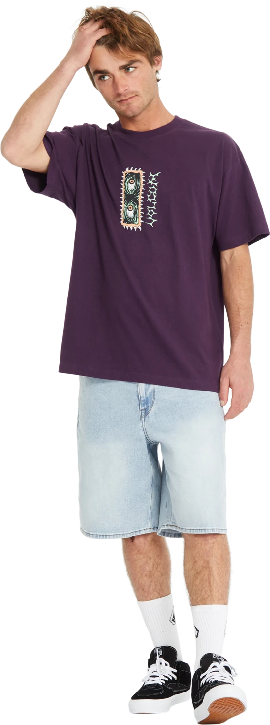 Volcom Eye Rust Lse camiseta manga corta hombre detail 6 | Grape Royale