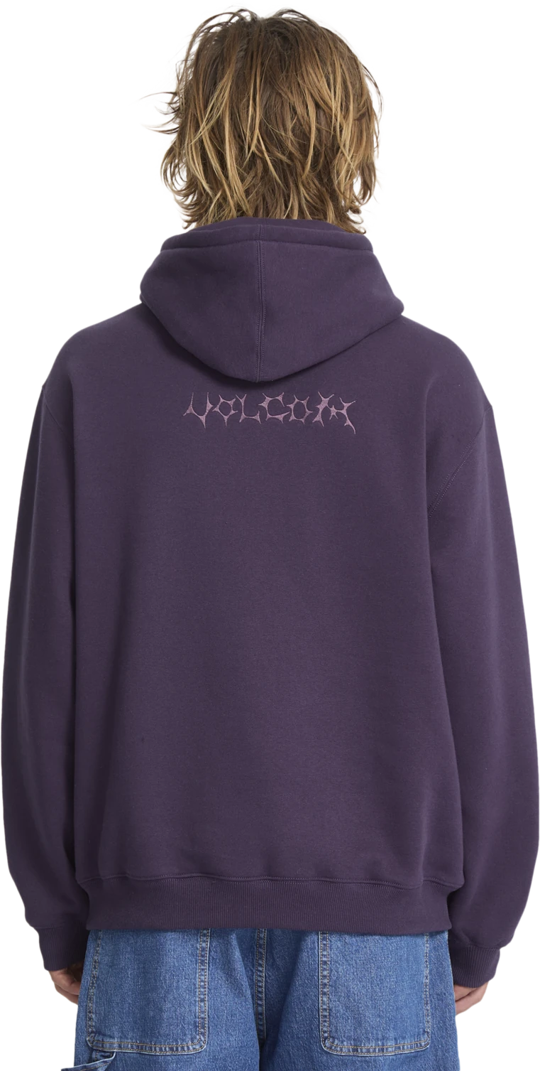 Volcom Watanite sudadera con capucha hombre detail 1 | Dark Purple