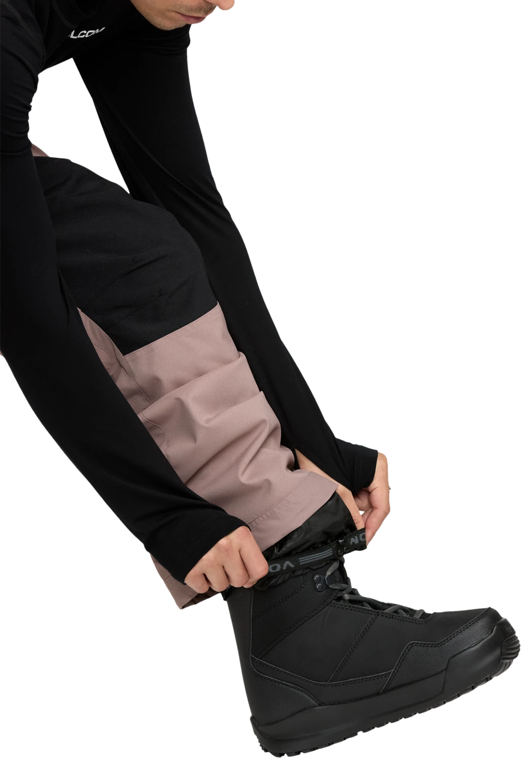 Volcom NWRK BAGGY PANT pantalón hombre detail 7 | Mauve