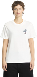 Volcom Radical Daze Up camiseta manga corta mujer | Star White