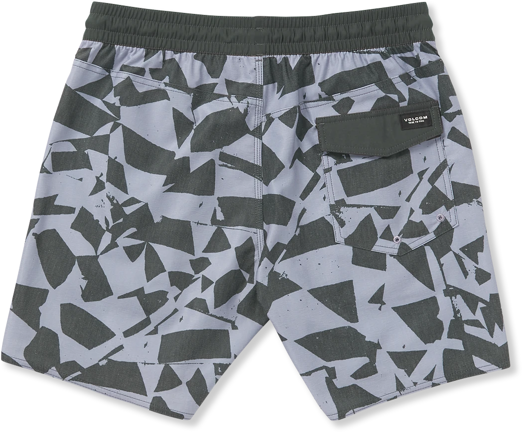 Volcom Stoney Trunk 17 trajes de baño hombre detail 1 | Violet Dust