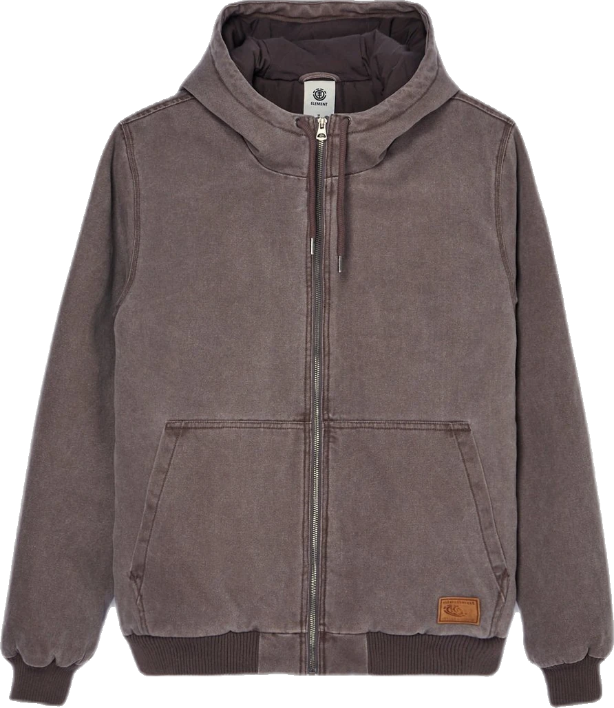 Element Hooded Bomber Jacket Chaqueta de lona medium jacket hombre detail 5 | Marrón