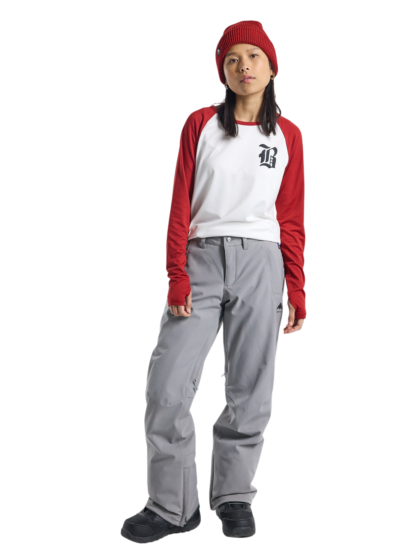 Pantaloni da snowboard da donna Burton Society - Pelle di squalo