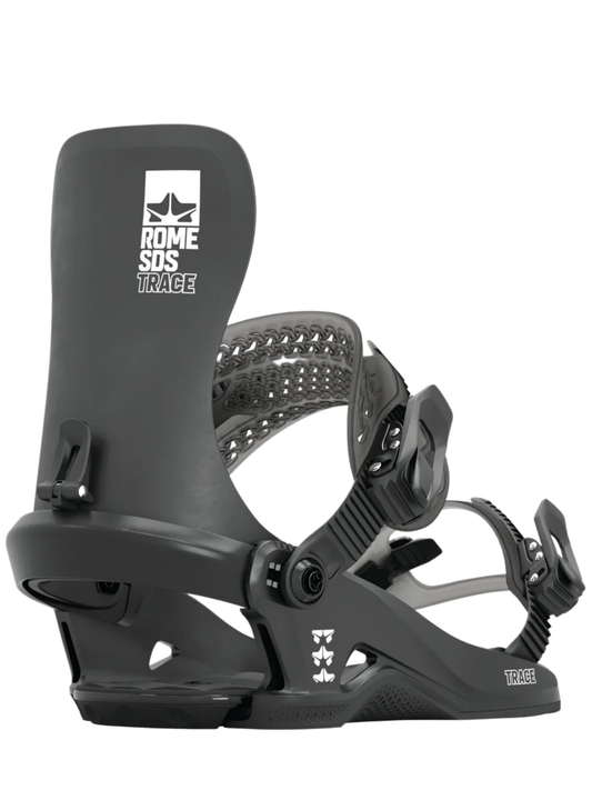 snowboard bindings | Rome Trace Snowboard Bindings - Black