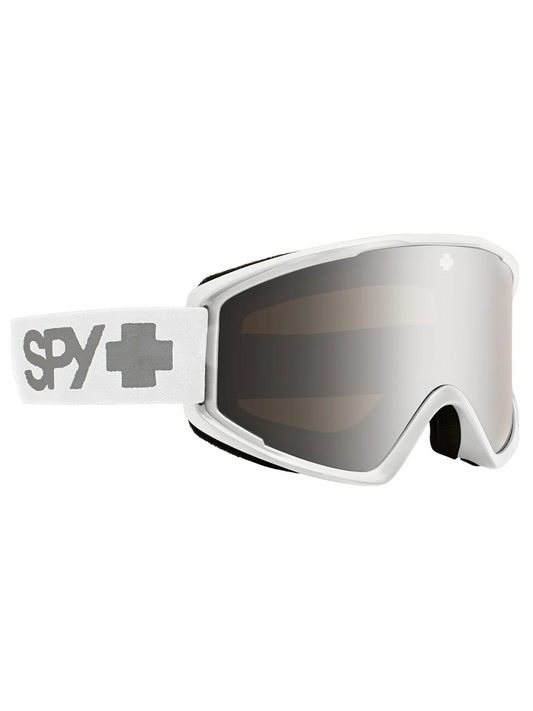 lunettes de snowboard | Lunettes de neige Spy Crusher Elite Eco - Blanc mat