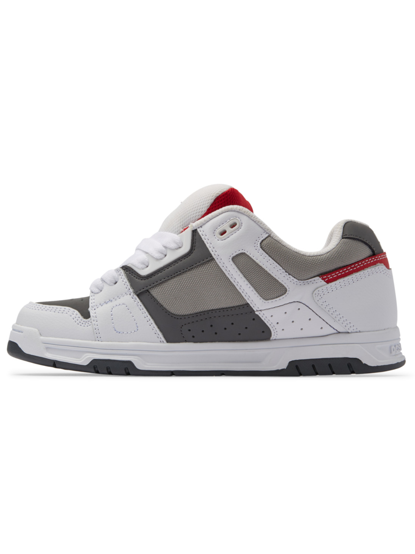 DC Shoes Sapatilhas Stag - Branco/Cinza/Cinza | Calçados | Coleção_Zalando | Novos produtos | Produtos mais recentes | Produtos mais vendidos | Produtos mais vendidos | Tênis | surfdevils.com