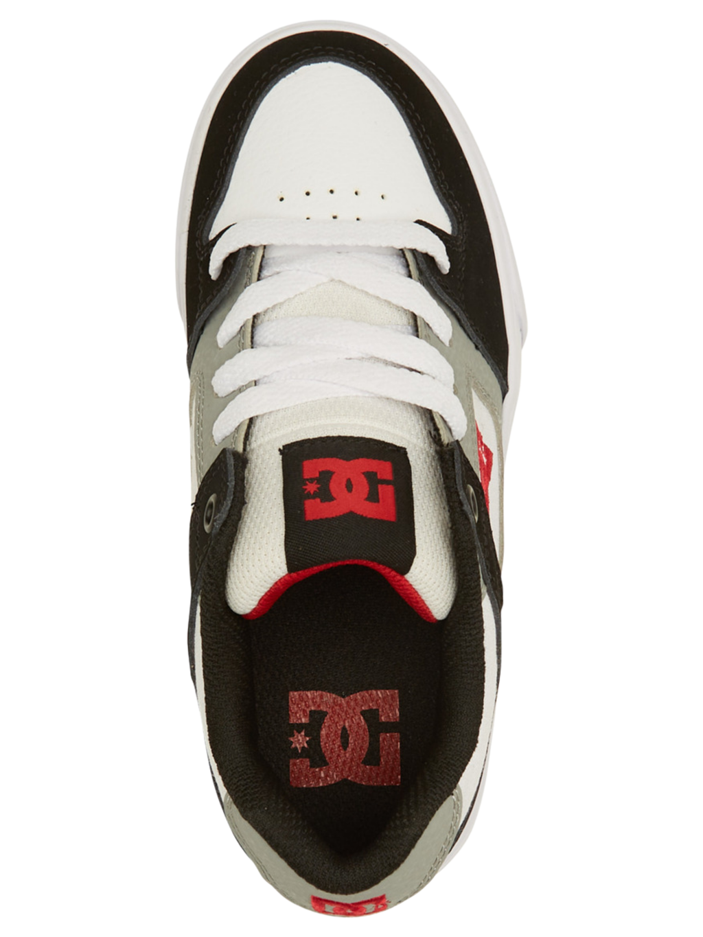 Zapatilla de niño DC Shoes Pure - White/Black/Red