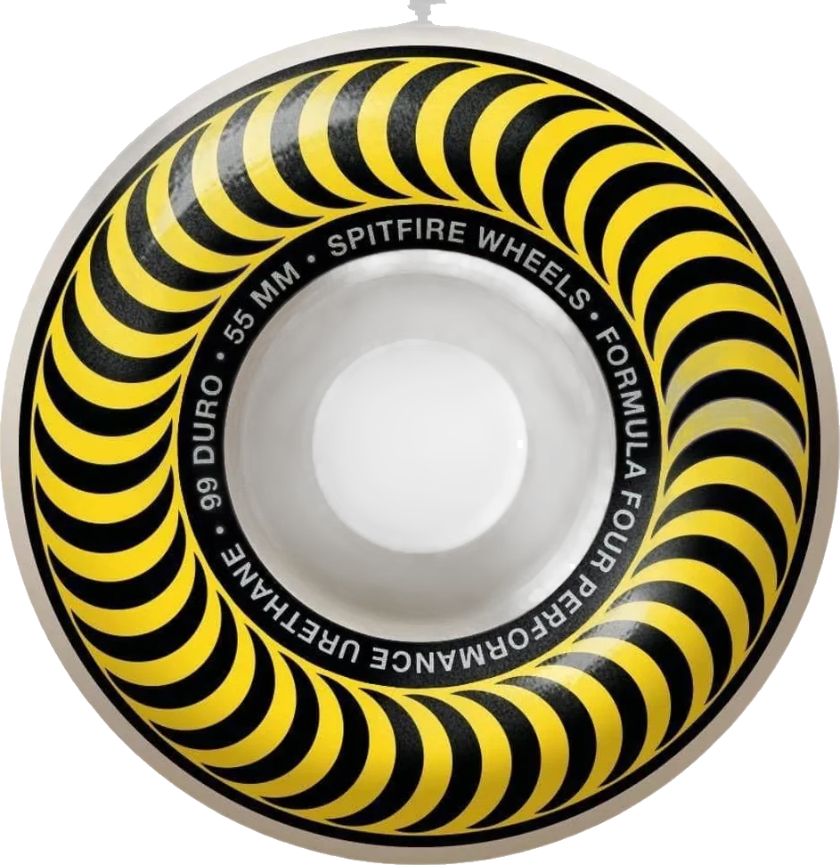 Spitfire Spitfire F4 Classics 55mm ruedas del monopatín detail 1 | White