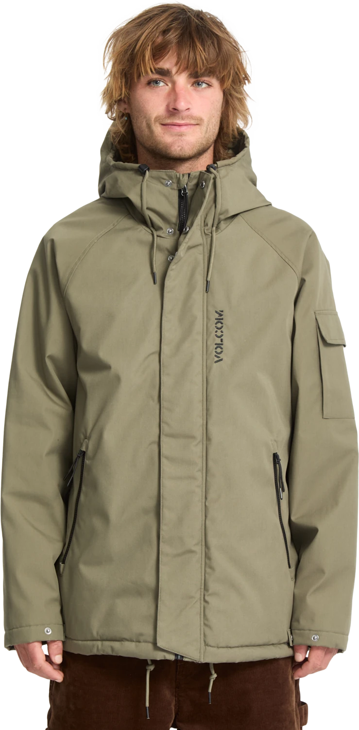 Volcom STOKE STONE II 10K JACKET chaquetas y abrigos hombre | Wintermoss