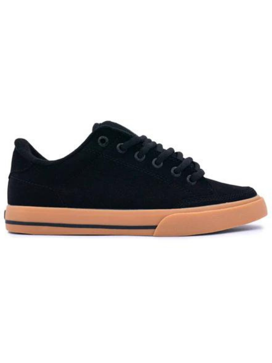 Chaussures de skate Circa AL 50 - Nubuck synthétique noir/gomme