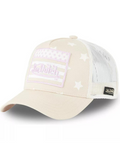 Gorra Von Dutch Flag Star Trucker Cap - Rose