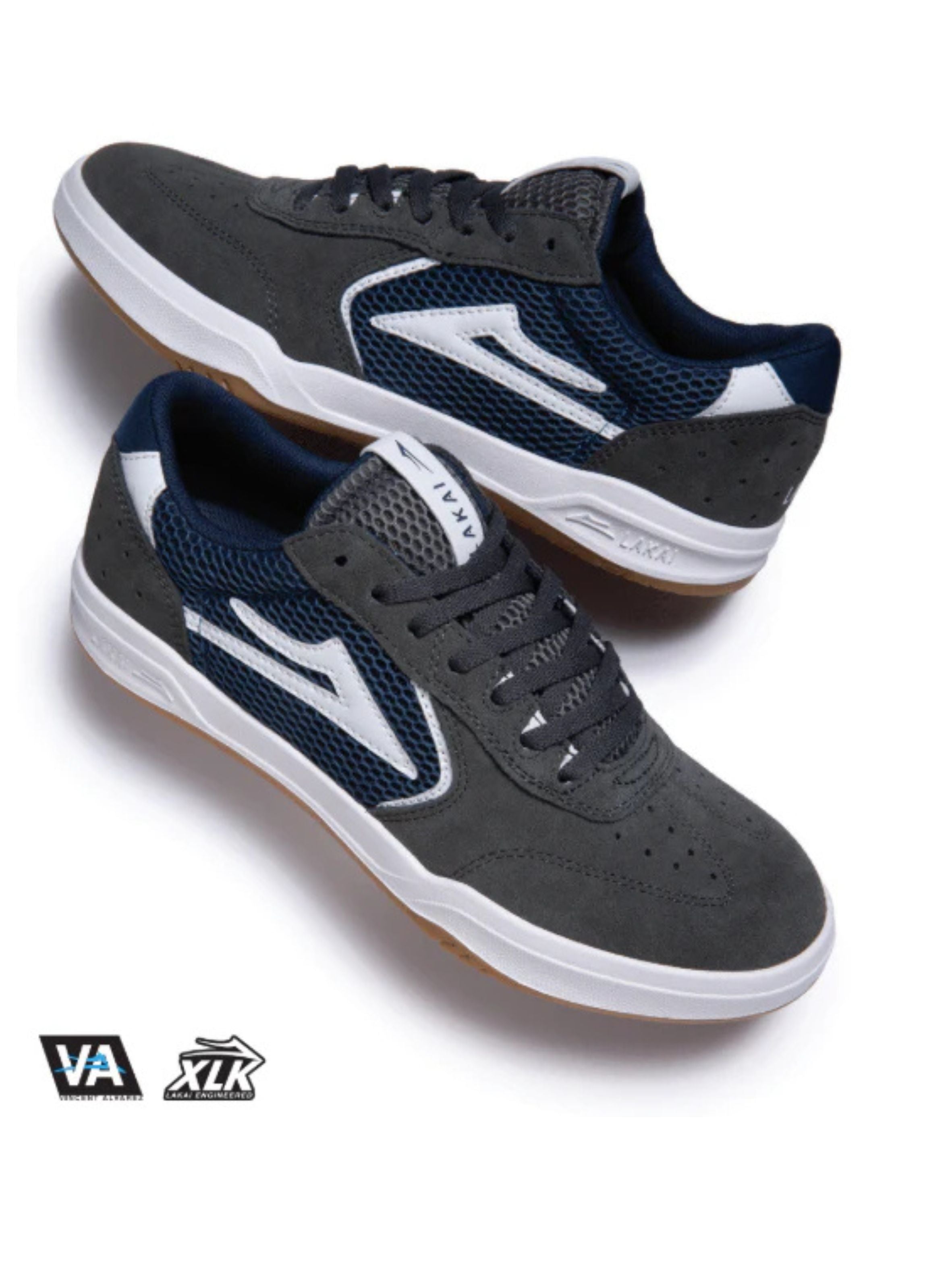 Zapatillas Lakai Atlantic - Charcoal Navy Suede