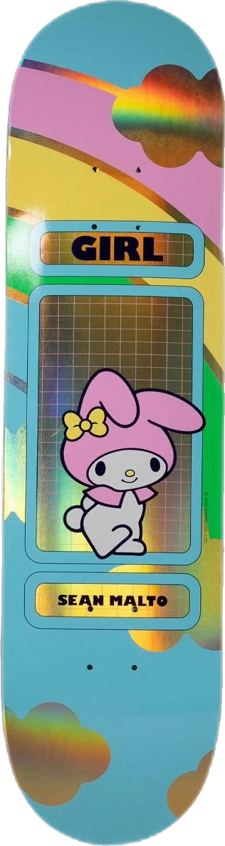 Girl Girl x Malto Hello Kitty & Friends Rainbow Blind Bag Deck 8.25" tablas de monopatín detail 4 | Rainbow Blind Bag