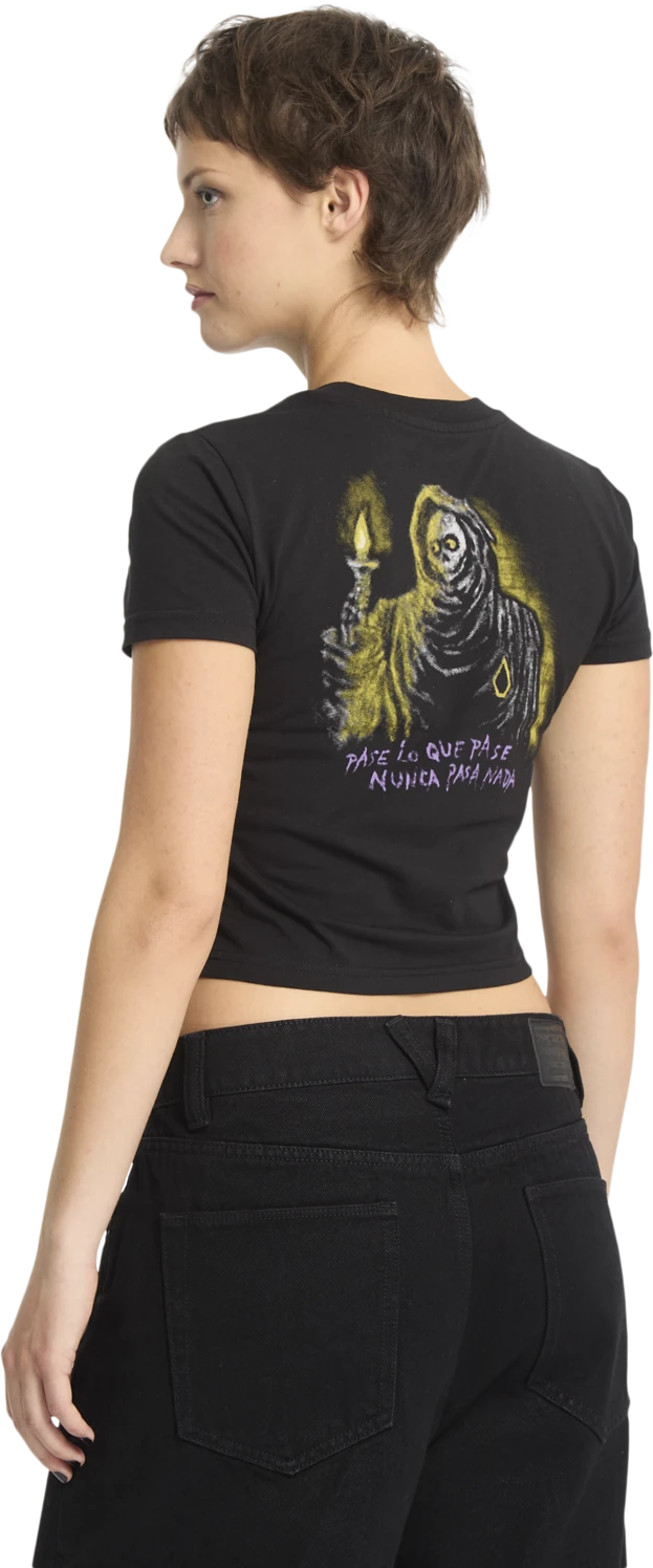 Volcom Moove On camiseta manga corta mujer detail 1 | Black