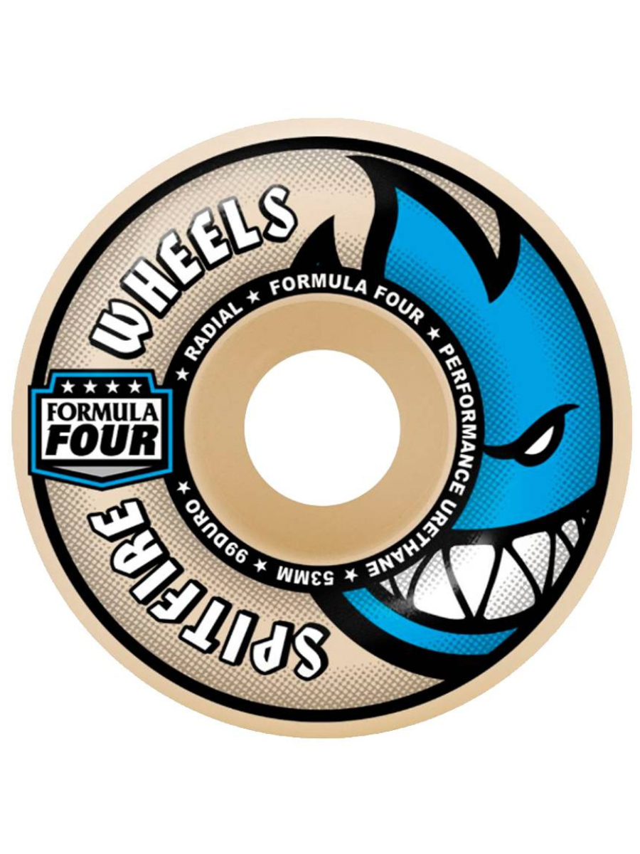 Roues de patin Spitfire Radial F4 99A - 54 mm