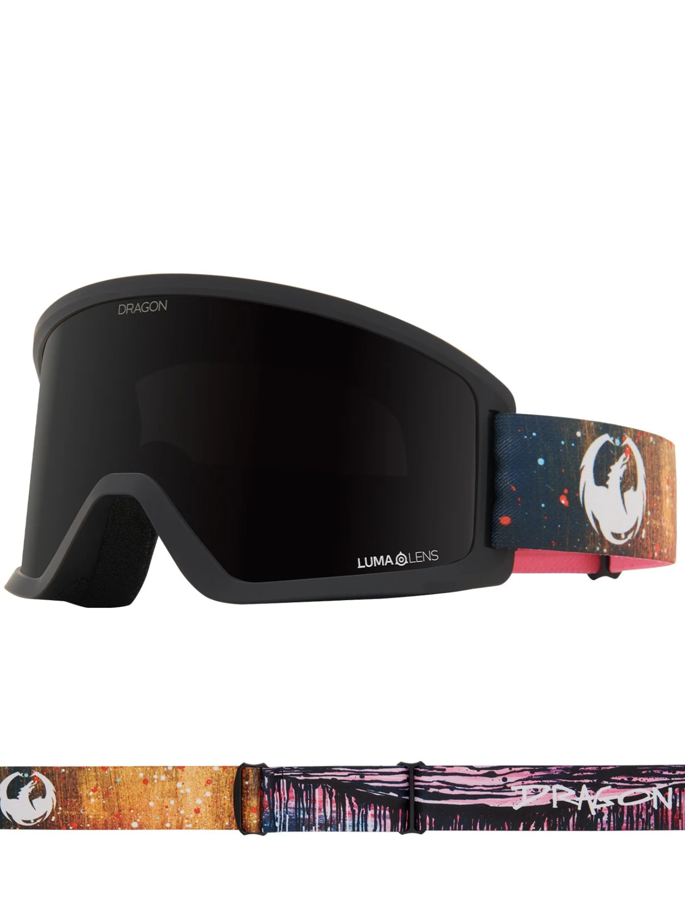 Lunettes de neige Dragon DX3 OTG - Verres Bryan Iguchi Lite 2024 Lumalens Midnight