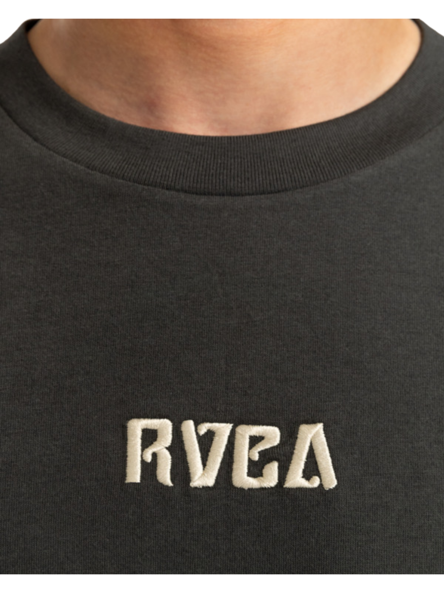 RVCA Fly High T-Shirt – Piratenschwarz