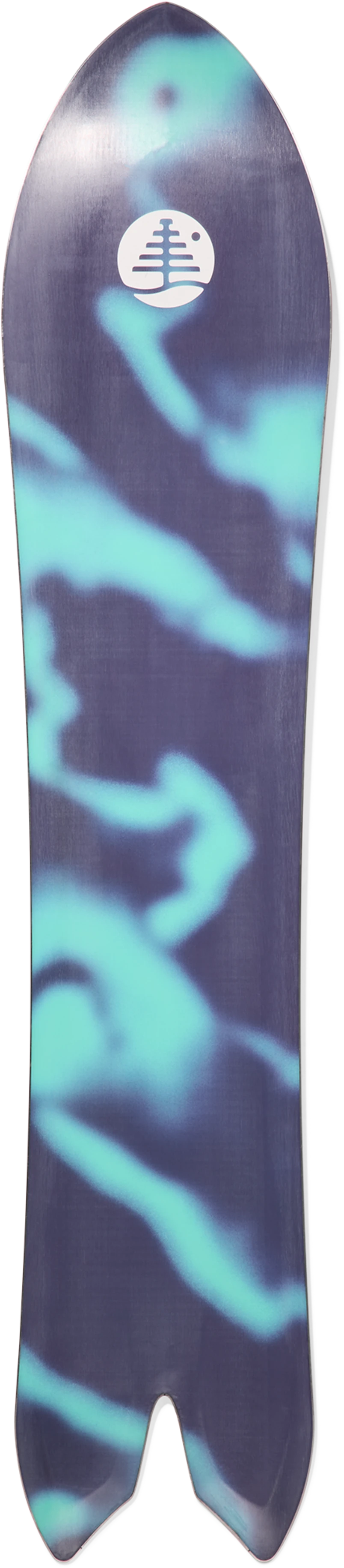 Burton Burton Family Tree 3D Channel Surfer Flat Top Snowboard tablas de snowboard detail 7 | Graphic