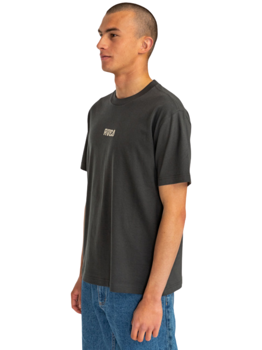 RVCA Fly High T-shirt - Pirate Black | surfdevils.com