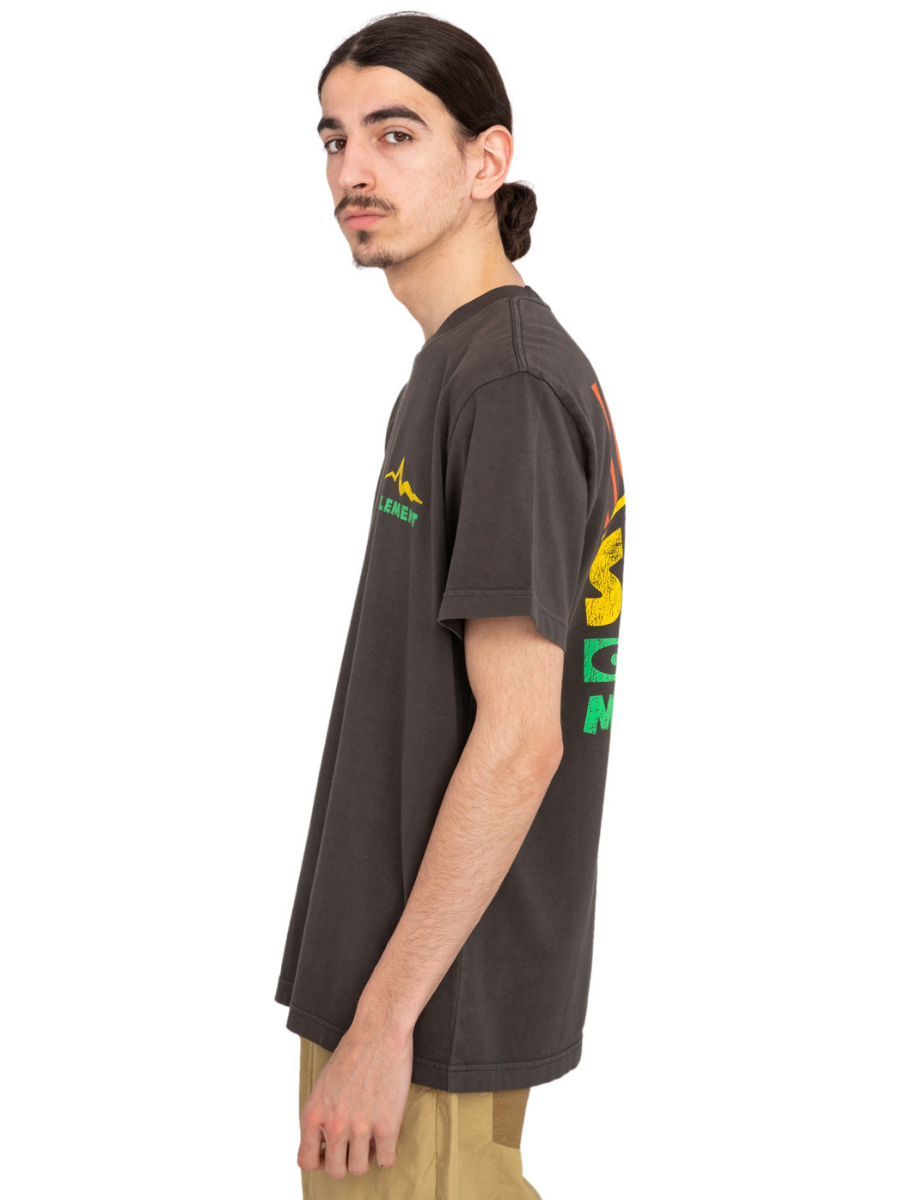 Element Skateboards Camiseta de manga curta Sounds of The Mountains - Off Black