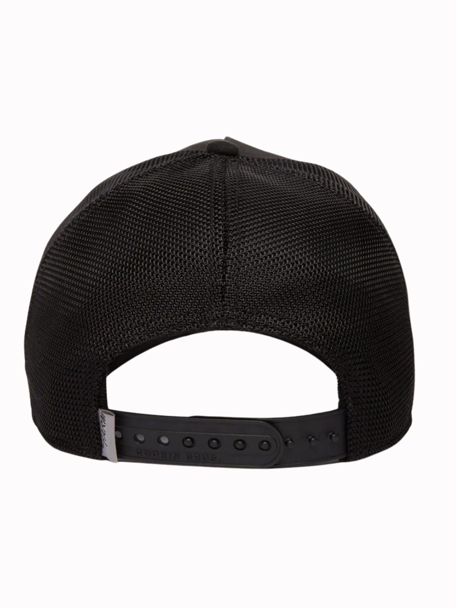 Casquette Trucker The Suede Rooster (Coq) Goorin Bros - Noir