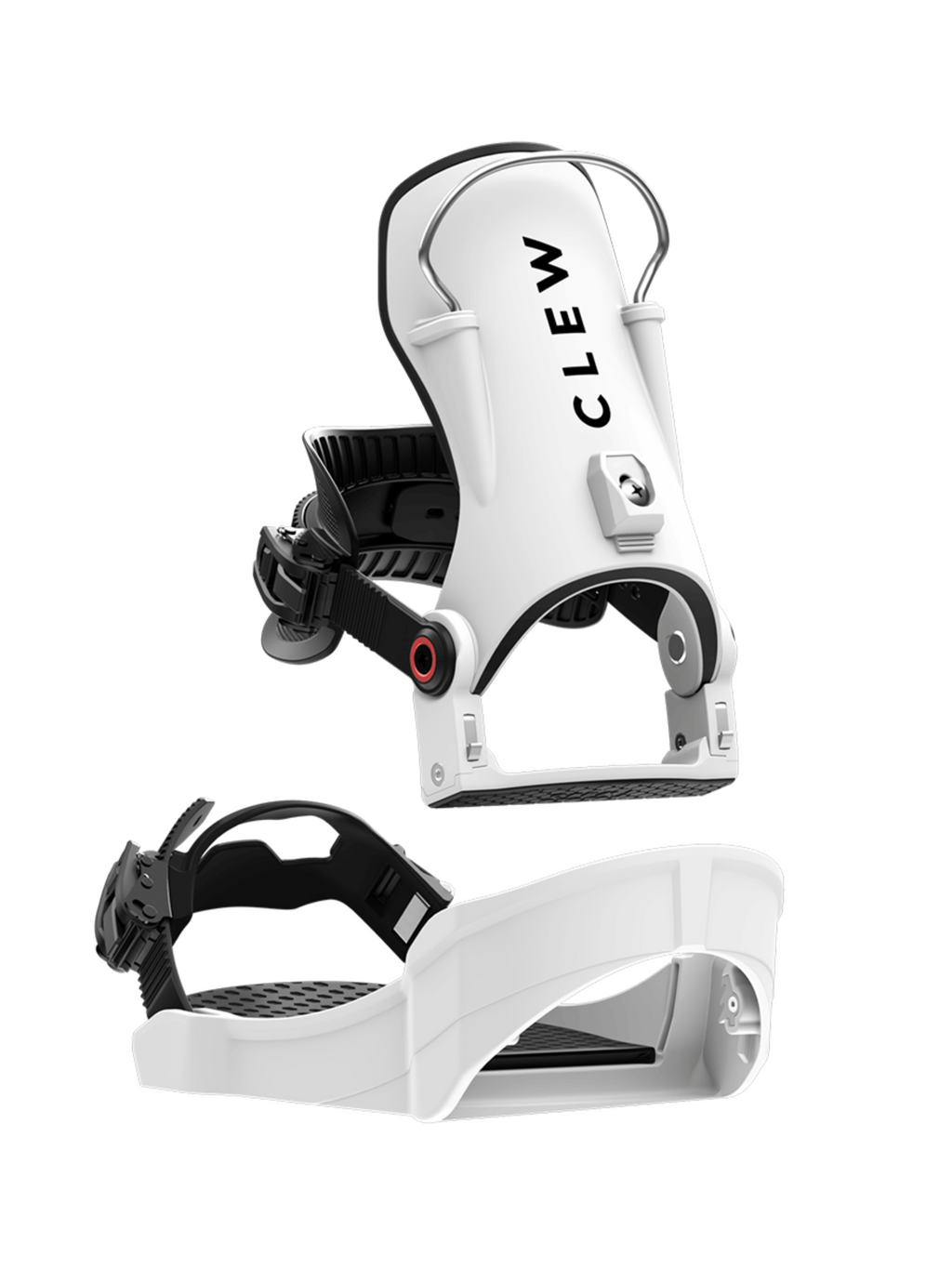 Clew Independence 1.0 Step-In 2026 White – Snowboard Bindings